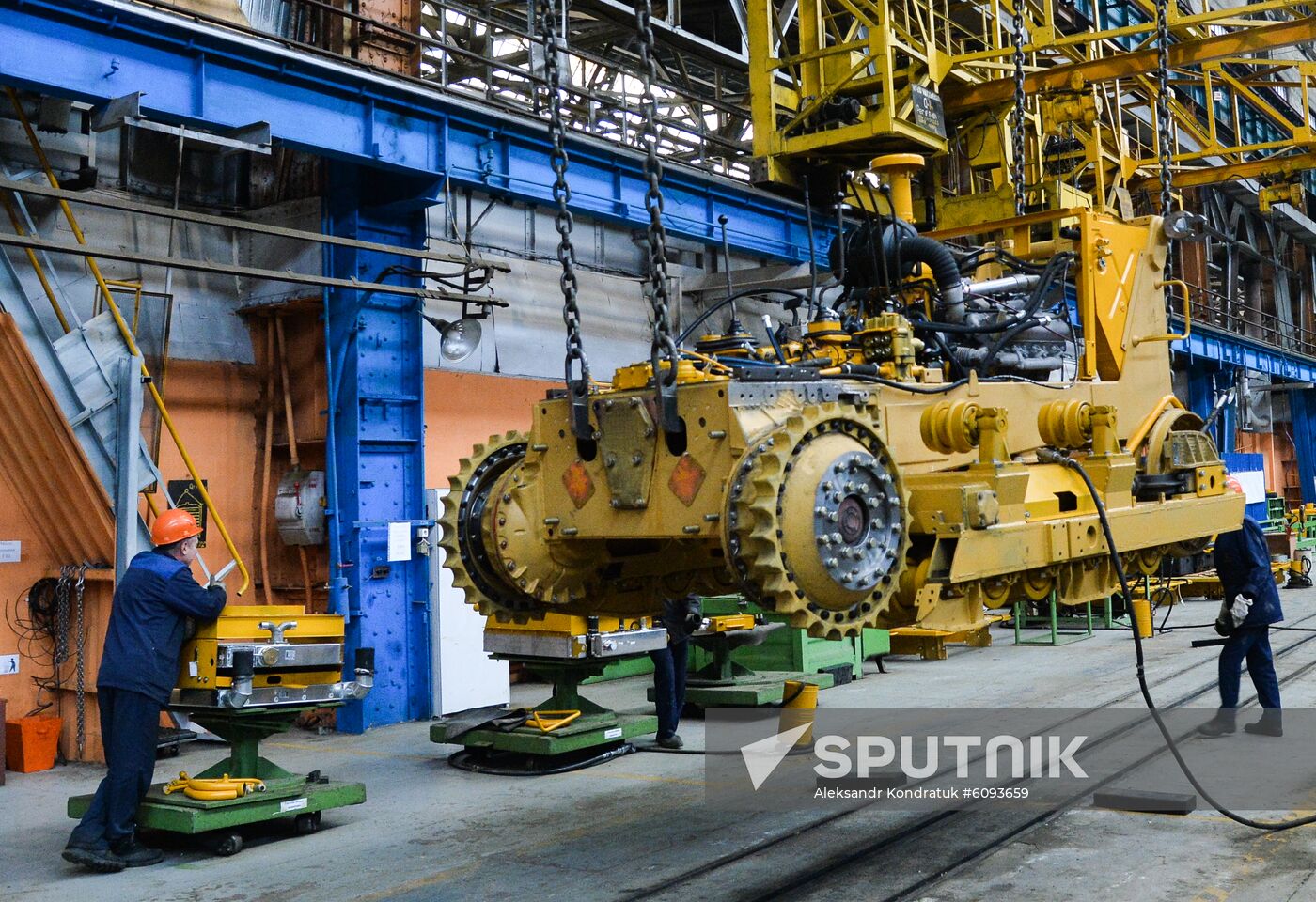 Russia Chelyabinsk Tractor Plant