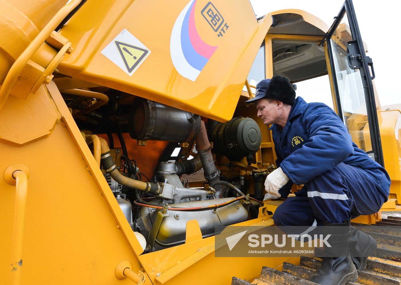 Russia Chelyabinsk Tractor Plant