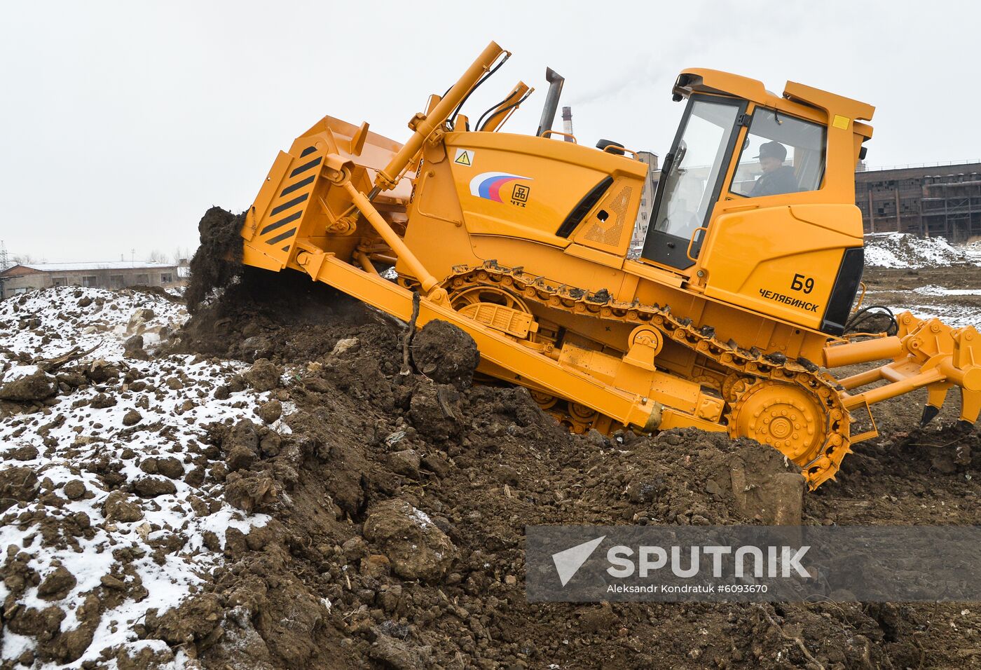 Russia Chelyabinsk Tractor Plant