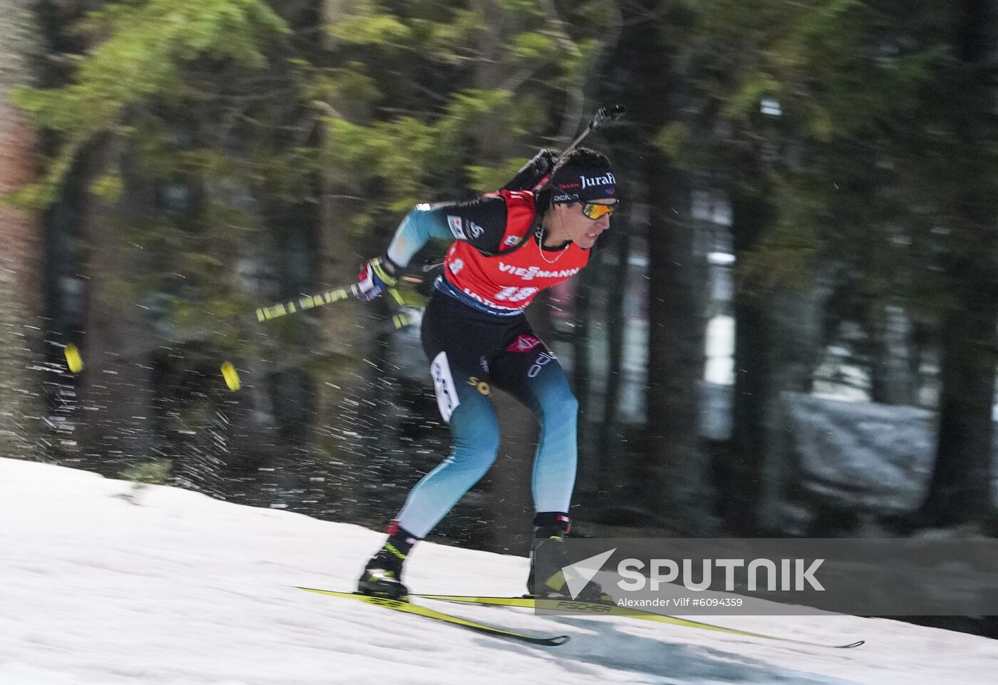 Sweden Biathlon World Cup Men Individual Competition