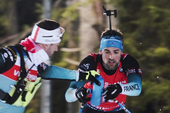 Biathlon. I World Cup stage. Men. individual race