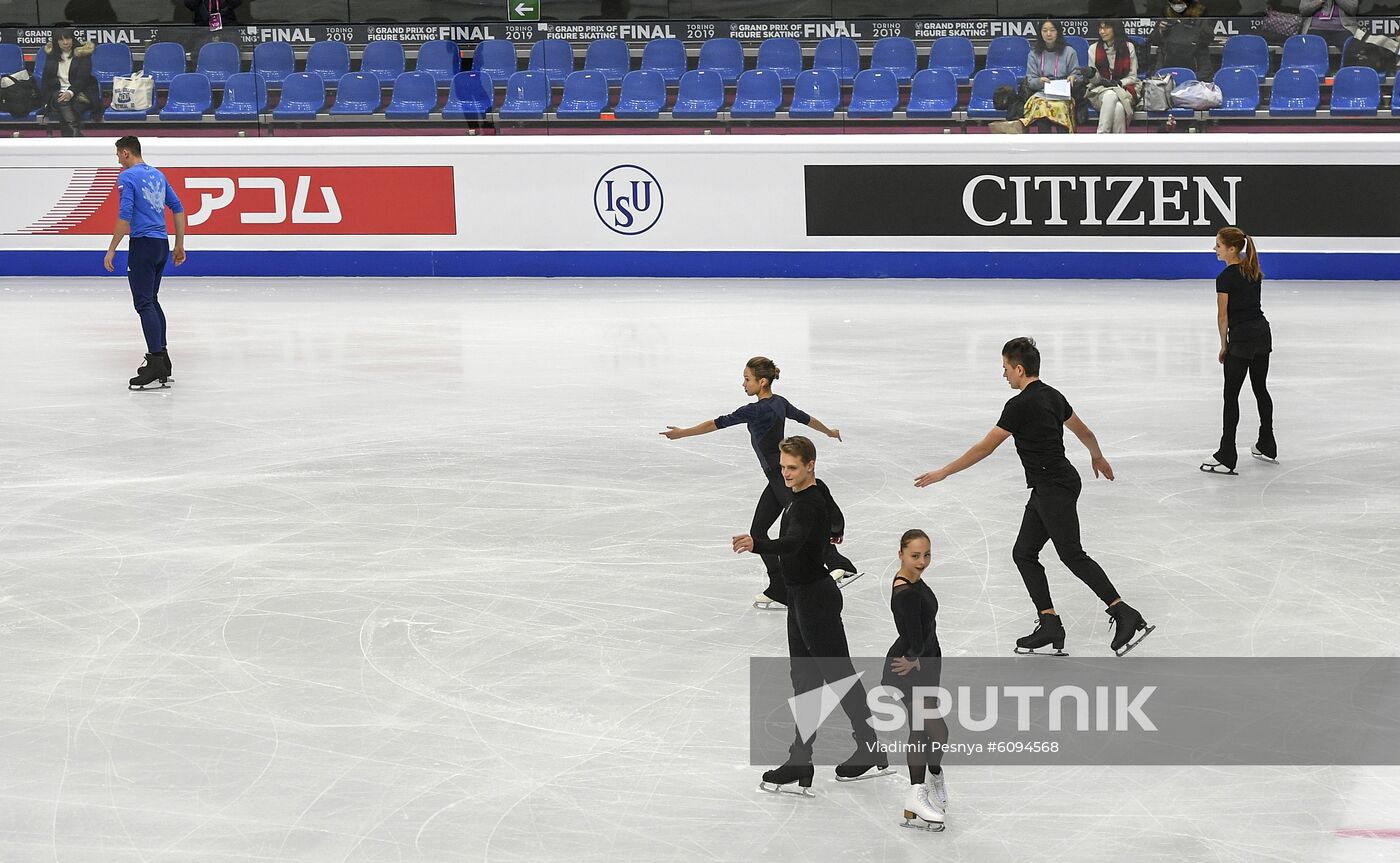 Italy Figure Skating Grand Prix Final Training