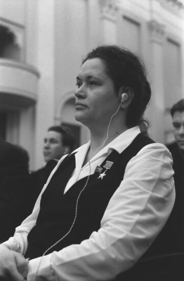 First session of USSR Supreme Council of seventh convocation