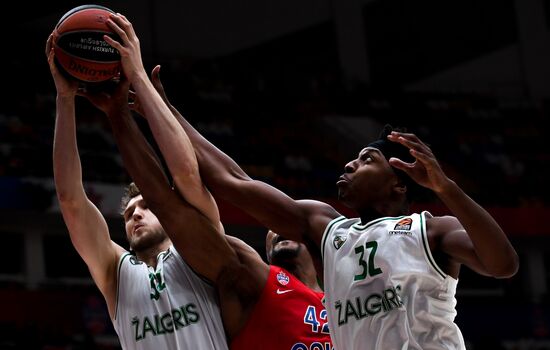 Russia Basketball Euroleague CSKA - Zalgiris