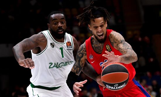 Russia Basketball Euroleague CSKA - Zalgiris