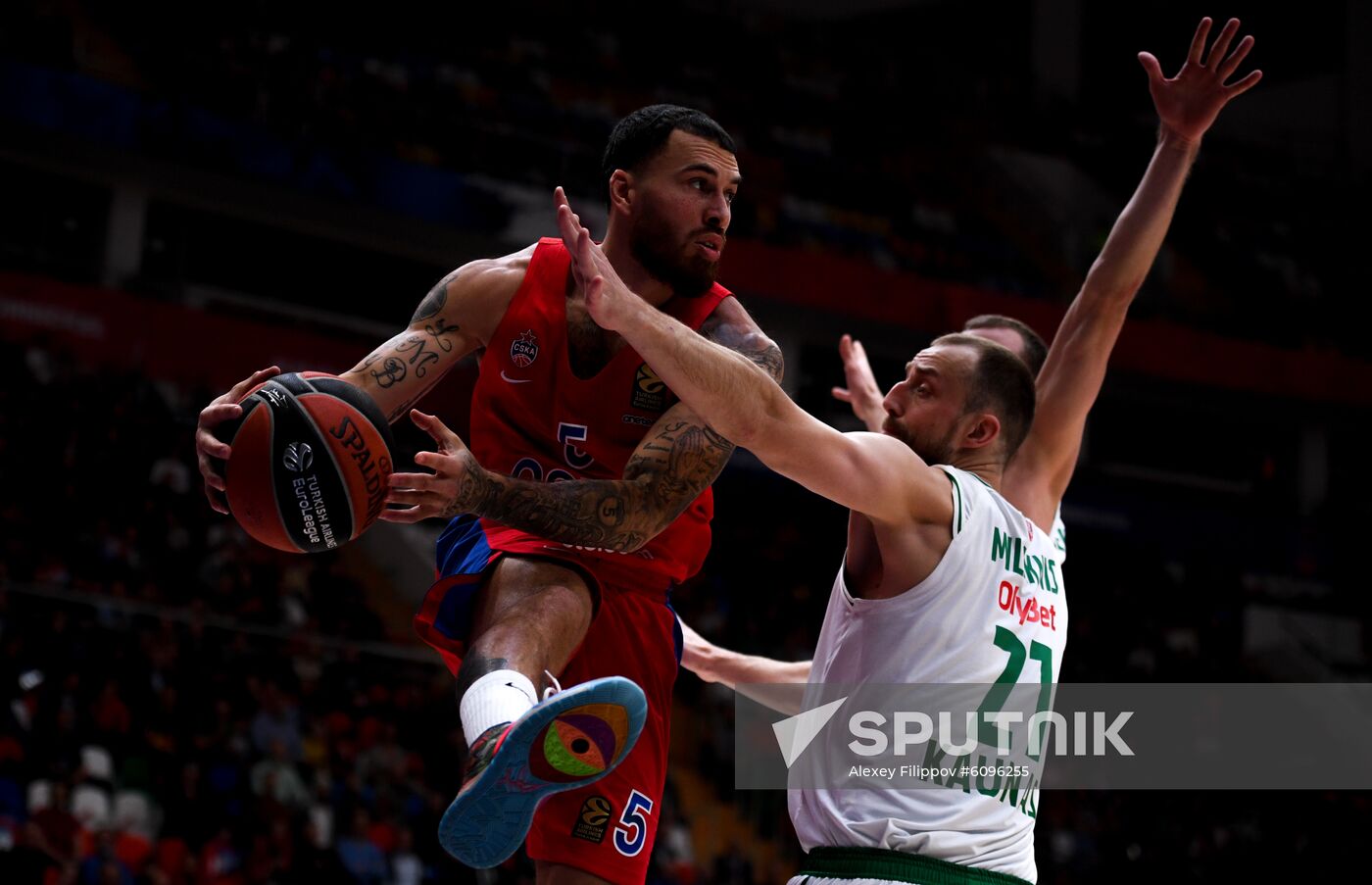 Russia Basketball Euroleague CSKA - Zalgiris