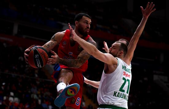 Russia Basketball Euroleague CSKA - Zalgiris