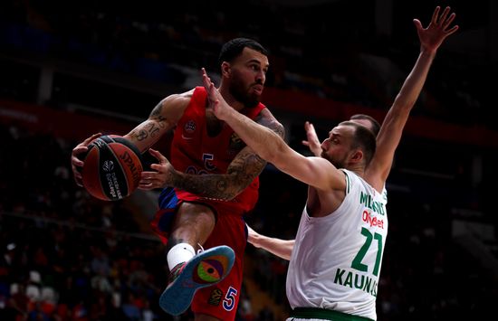 Russia Basketball Euroleague CSKA - Zalgiris