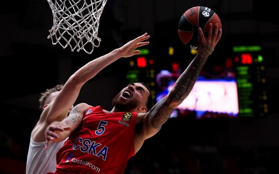 Russia Basketball Euroleague CSKA - Zalgiris