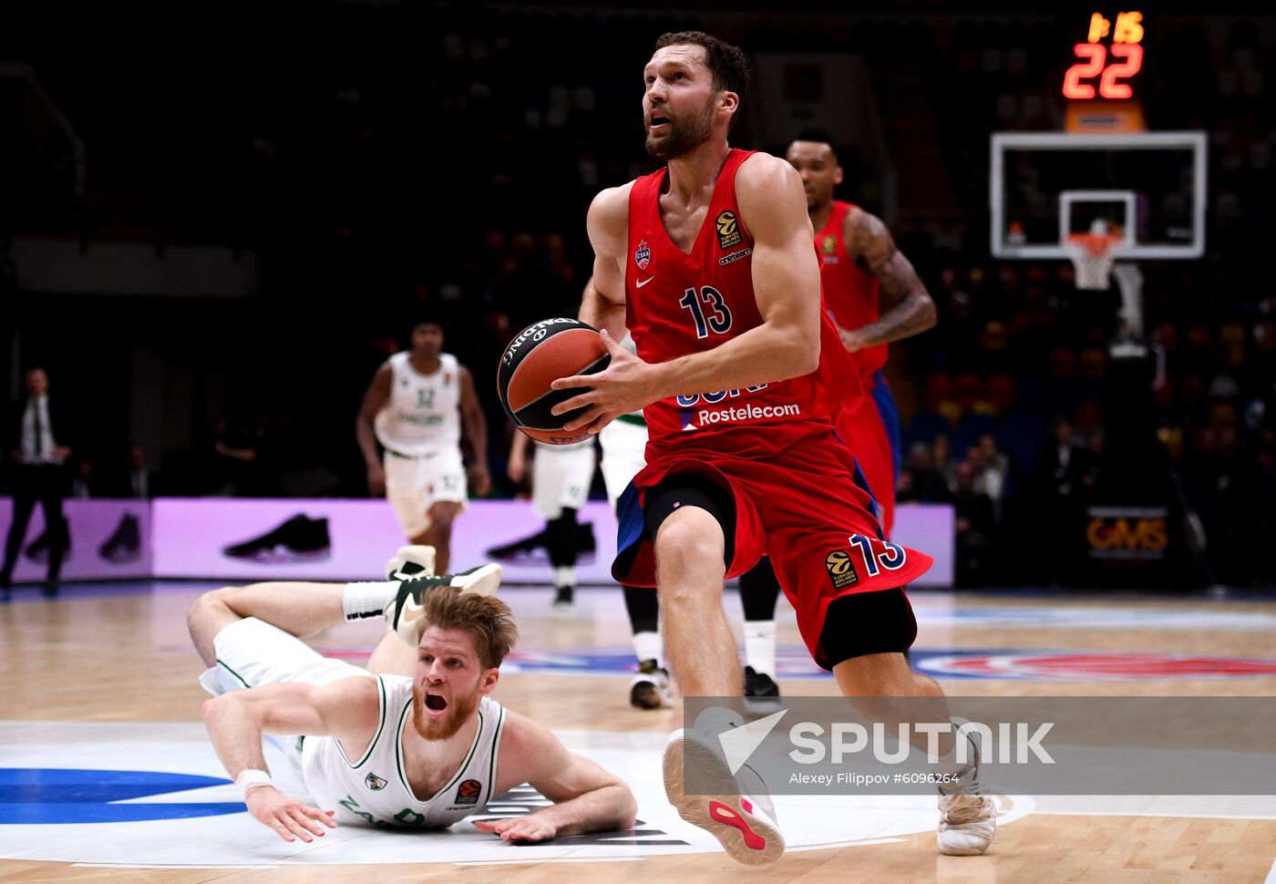 Russia Basketball Euroleague CSKA - Zalgiris