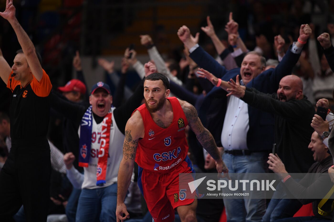 Russia Basketball Euroleague CSKA - Zalgiris