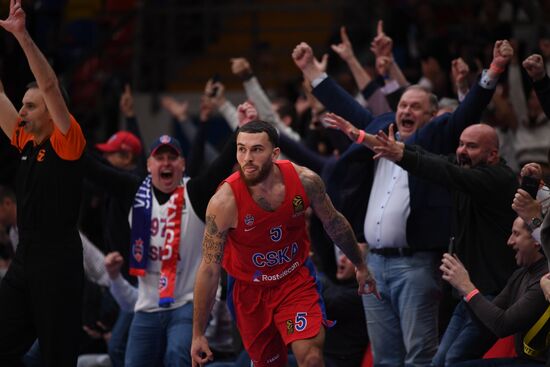 Russia Basketball Euroleague CSKA - Zalgiris