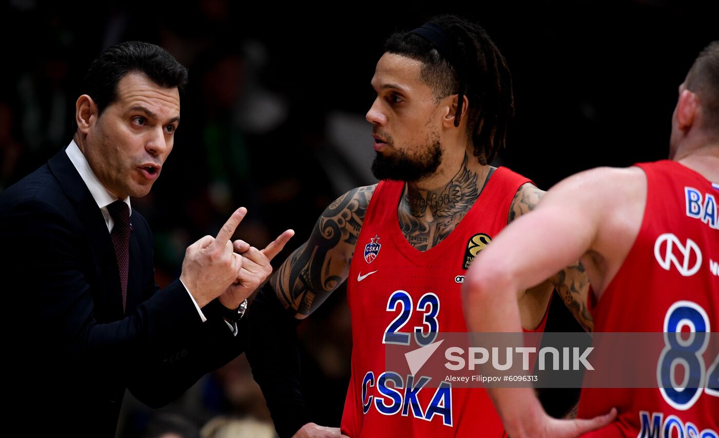 Russia Basketball Euroleague CSKA - Zalgiris