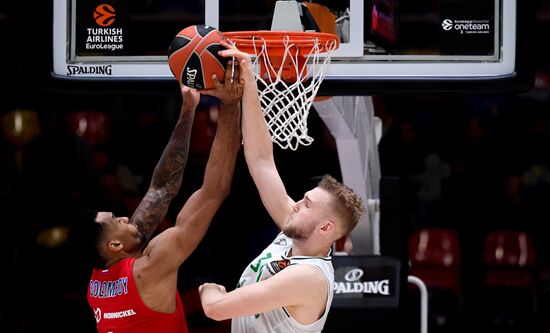 Russia Basketball Euroleague CSKA - Zalgiris