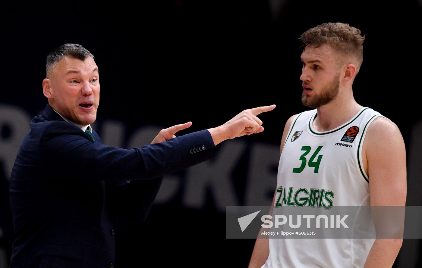 Russia Basketball Euroleague CSKA - Zalgiris