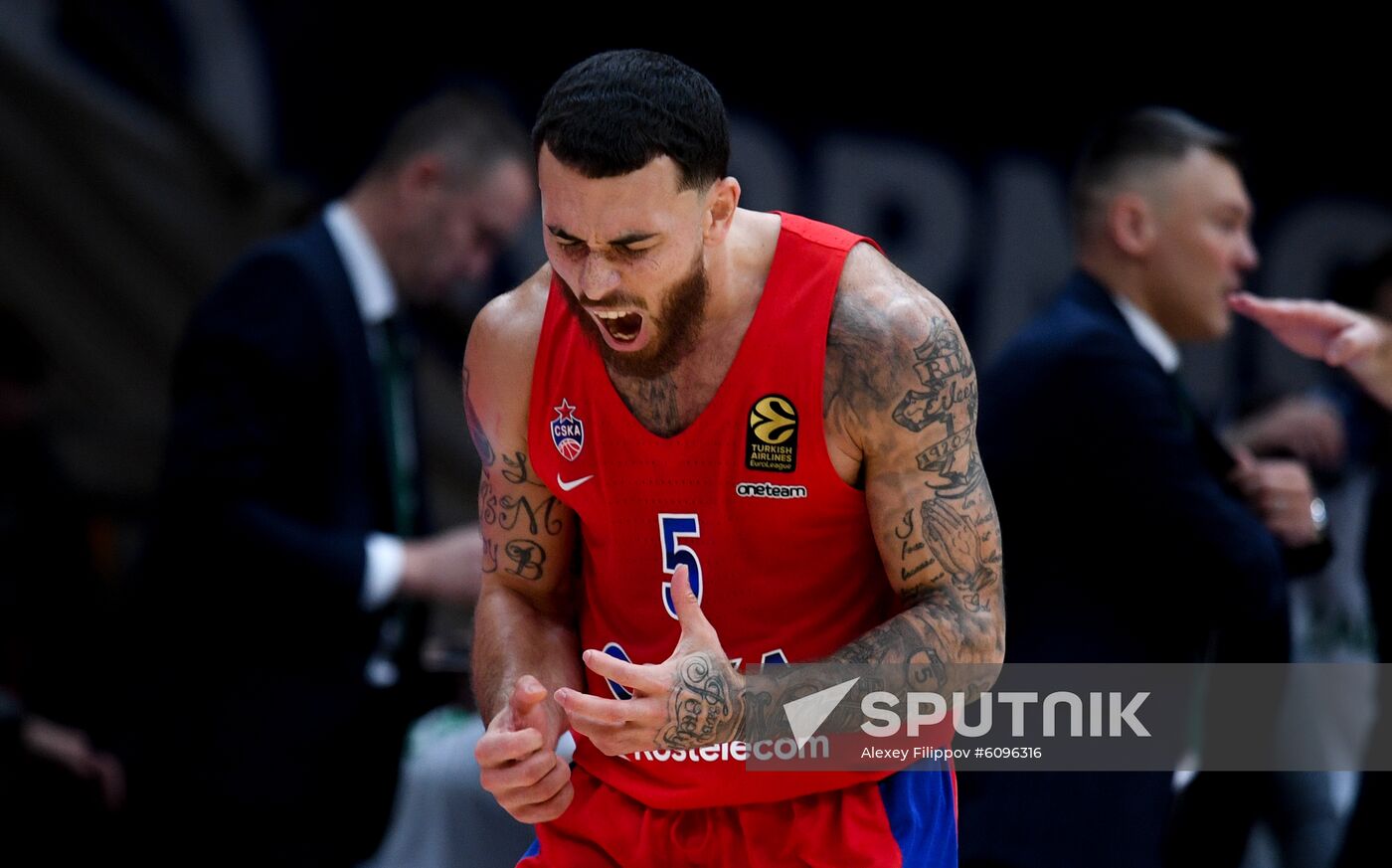 Russia Basketball Euroleague CSKA - Zalgiris