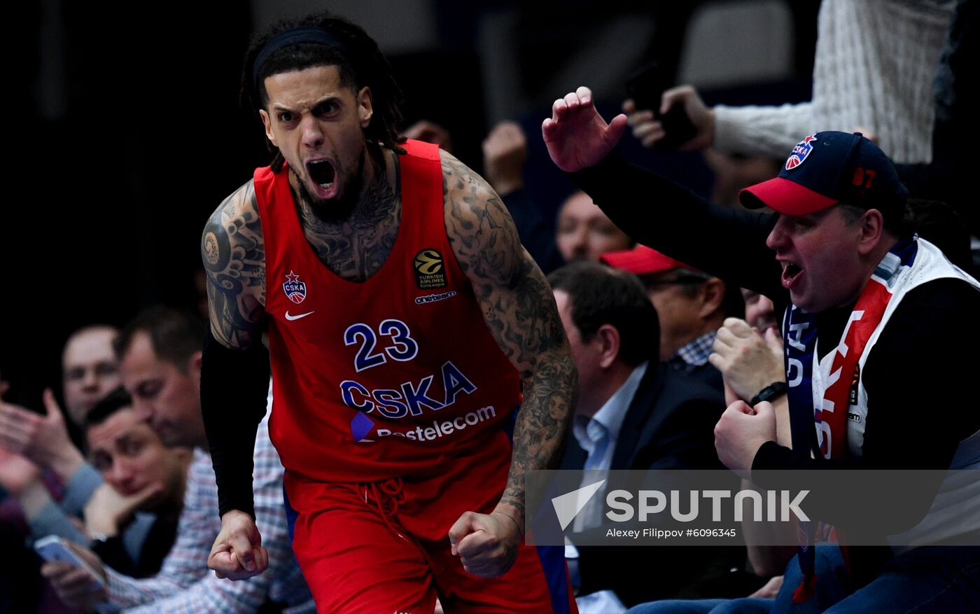 Russia Basketball Euroleague CSKA - Zalgiris