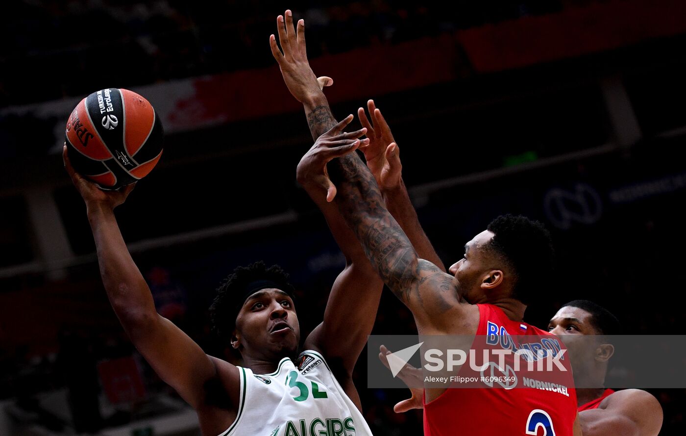 Russia Basketball Euroleague CSKA - Zalgiris
