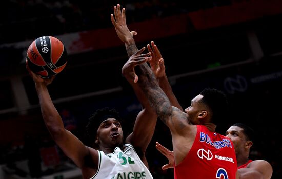 Russia Basketball Euroleague CSKA - Zalgiris