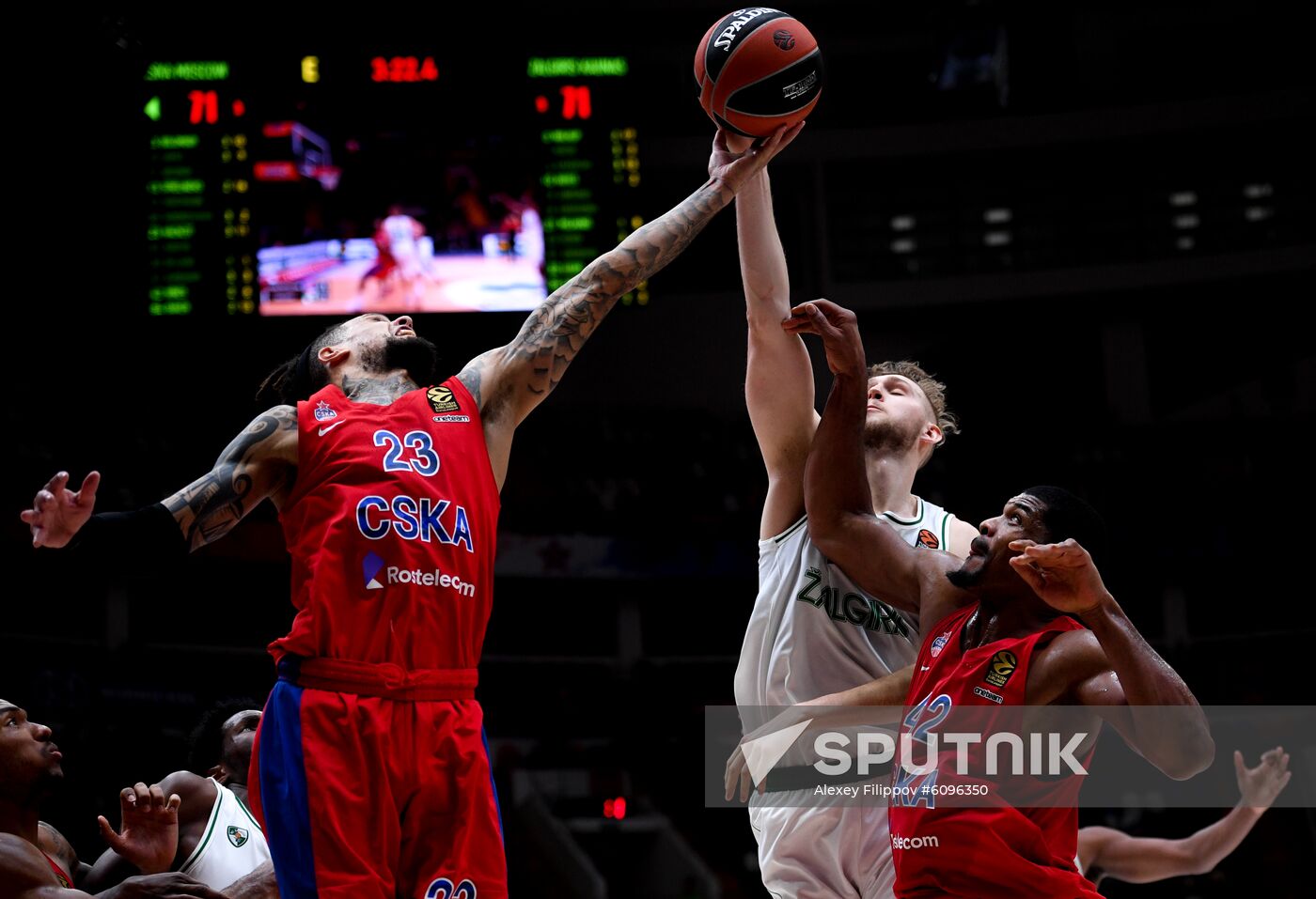 Russia Basketball Euroleague CSKA - Zalgiris