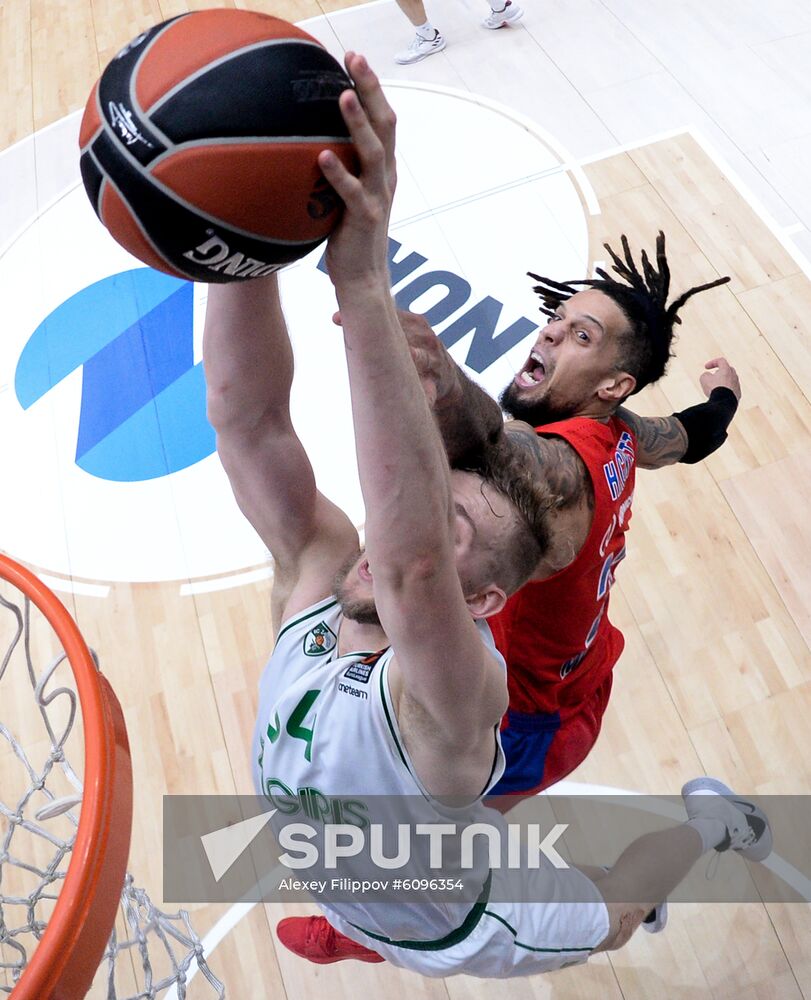 Russia Basketball Euroleague CSKA - Zalgiris