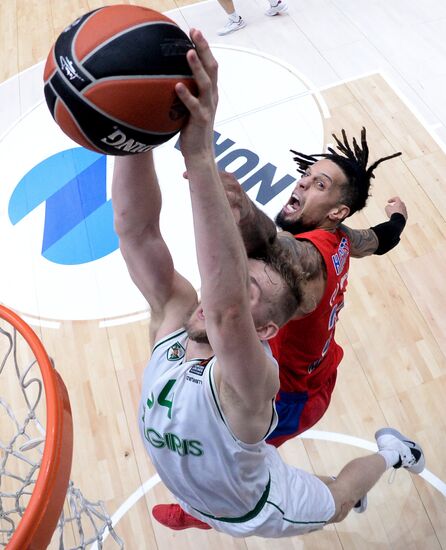 Russia Basketball Euroleague CSKA - Zalgiris