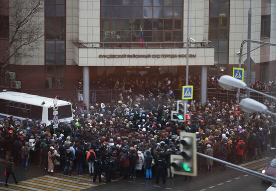 Russia Protests Court