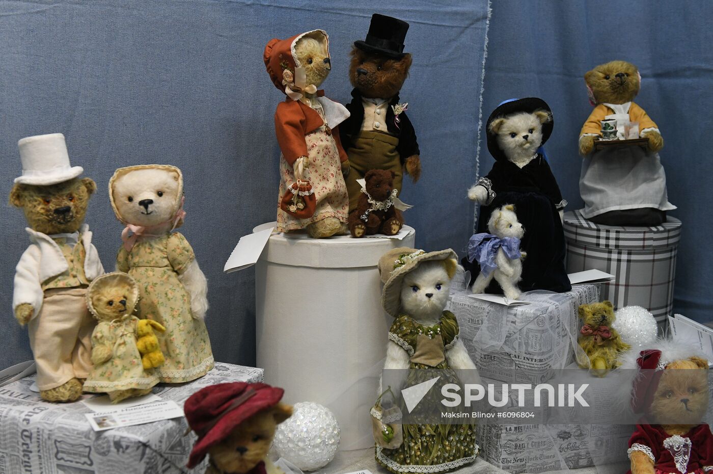 Russia Teddy Bears Exhibition