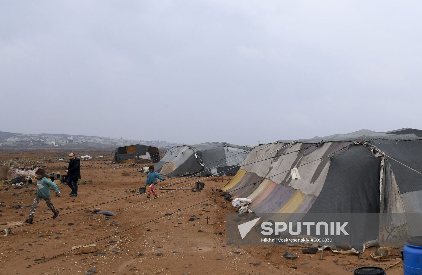 Syria Plant Workers Camp