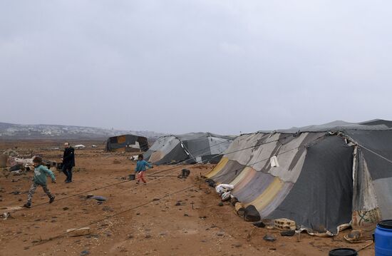 Syria Plant Workers Camp