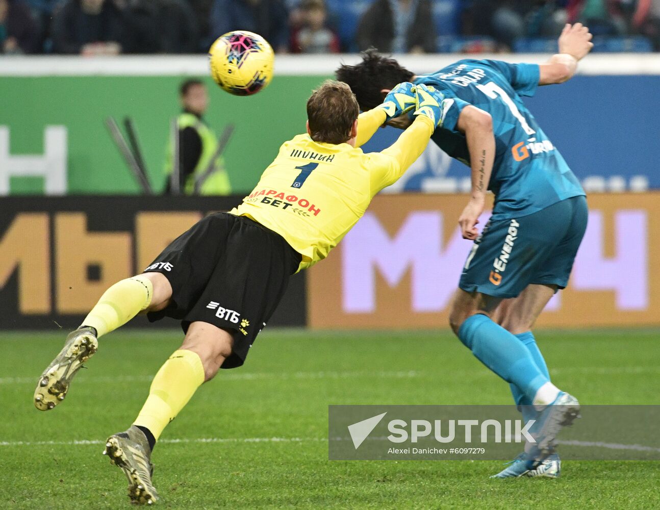Russia Soccer Premier-League Zenit - Dynamo