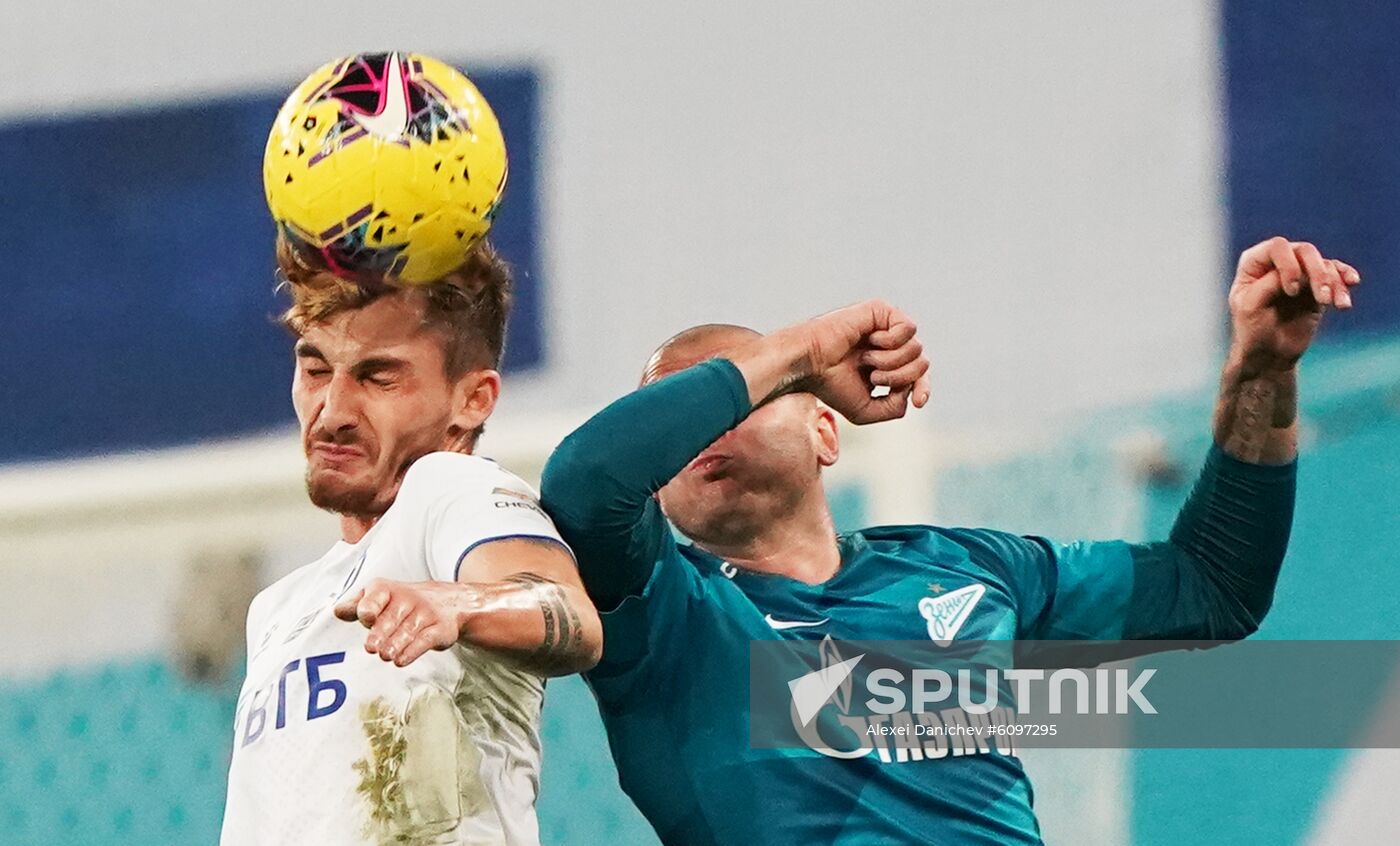 Russia Soccer Premier-League Zenit - Dynamo