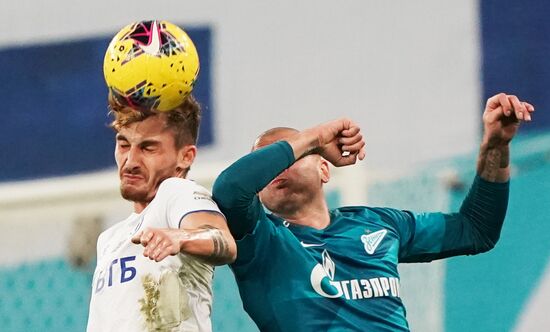 Russia Soccer Premier-League Zenit - Dynamo