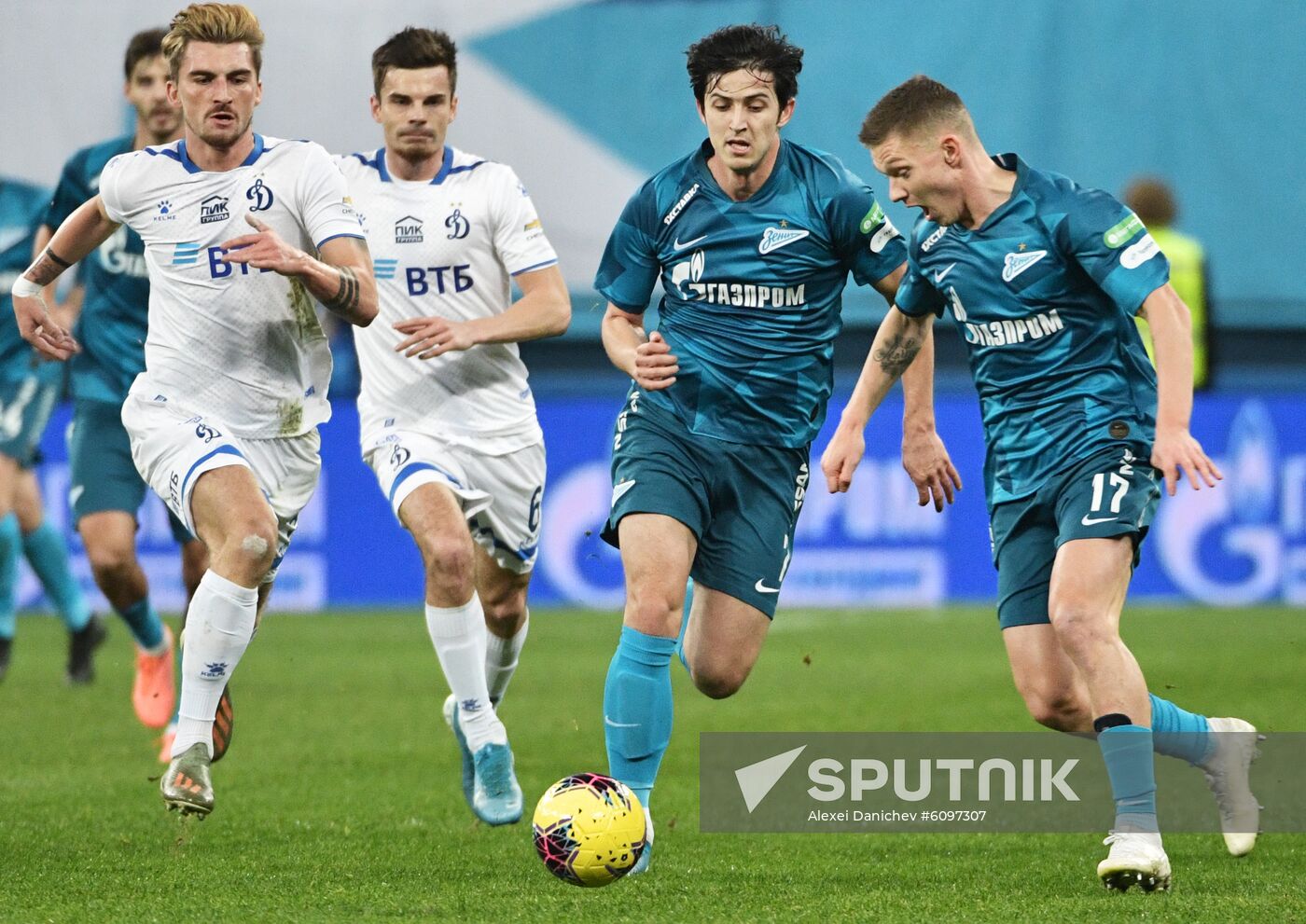 Russia Soccer Premier-League Zenit - Dynamo