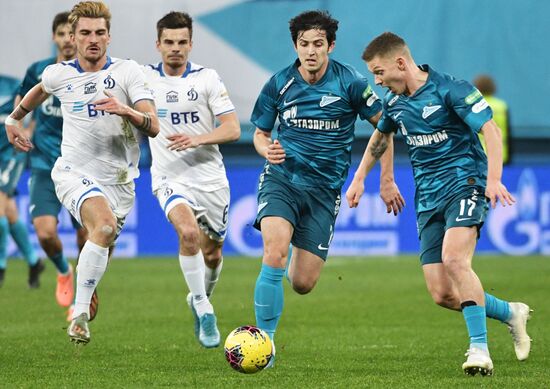Russia Soccer Premier-League Zenit - Dynamo