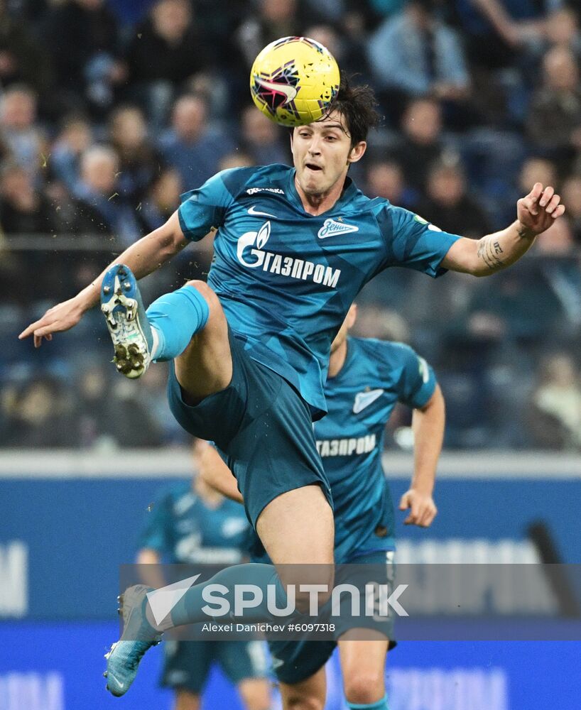 Russia Soccer Premier-League Zenit - Dynamo