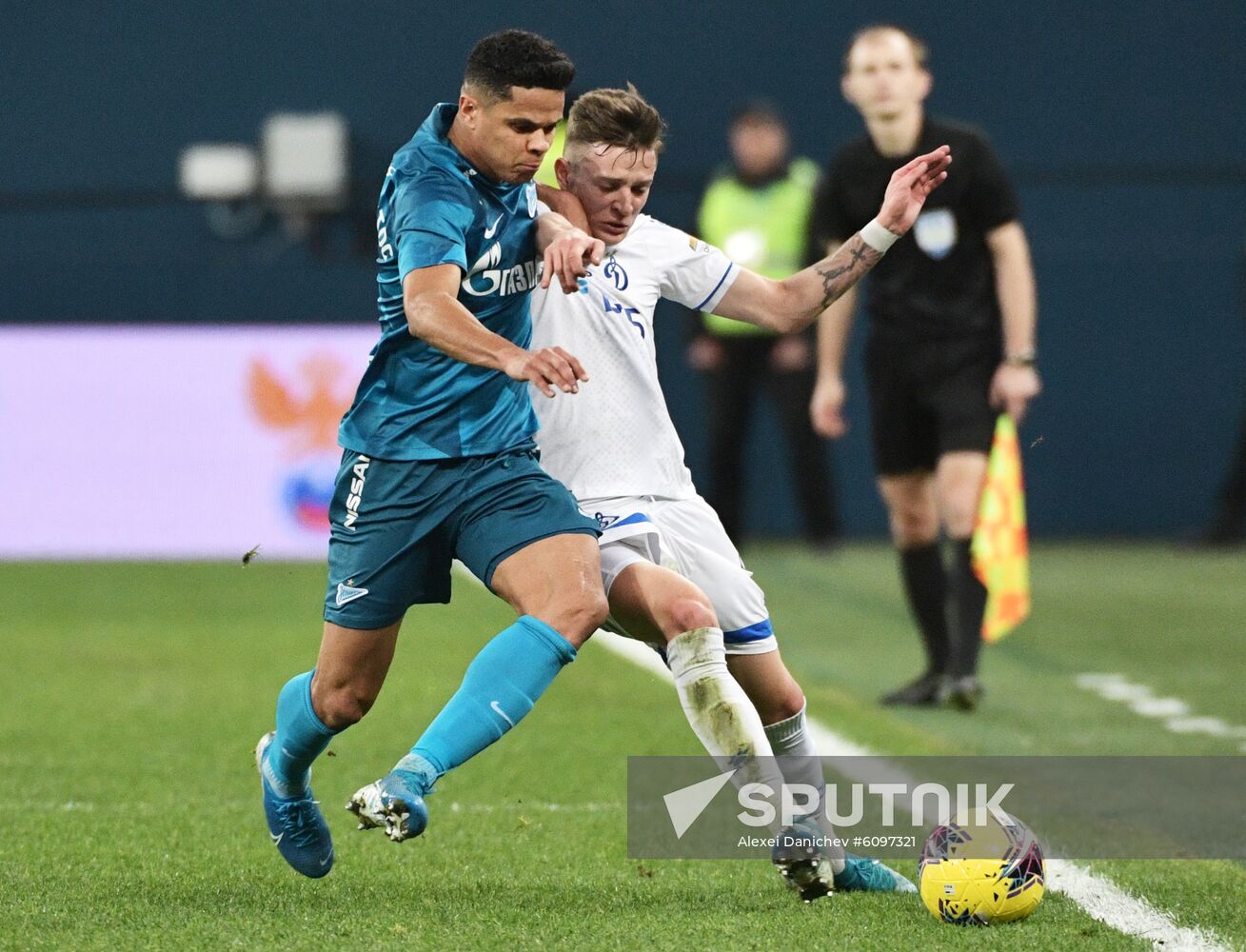Russia Soccer Premier-League Zenit - Dynamo