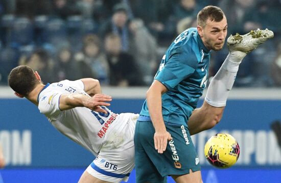 Russia Soccer Premier-League Zenit - Dynamo