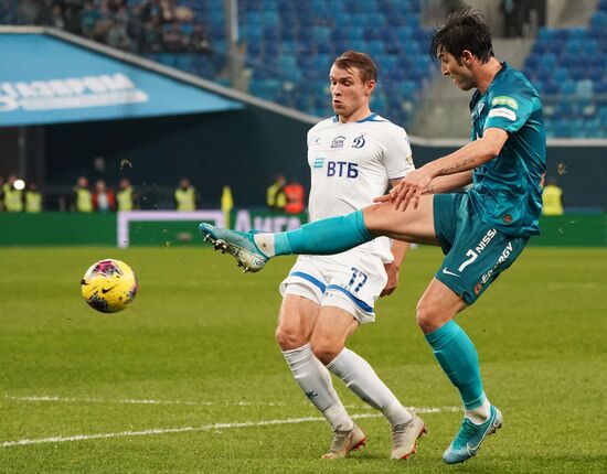 Russia Soccer Premier-League Zenit - Dynamo