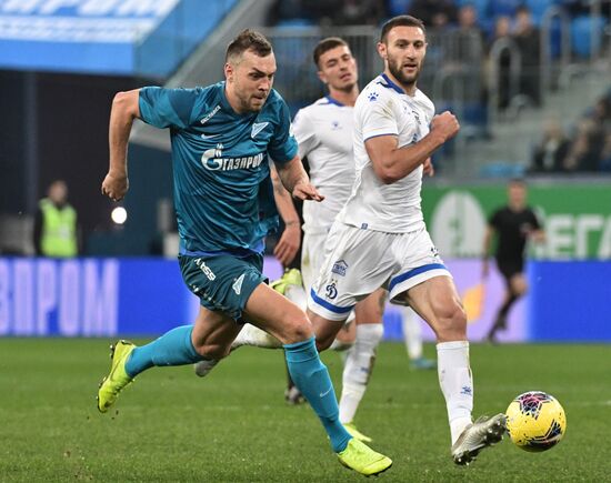 Russia Soccer Premier-League Zenit - Dynamo