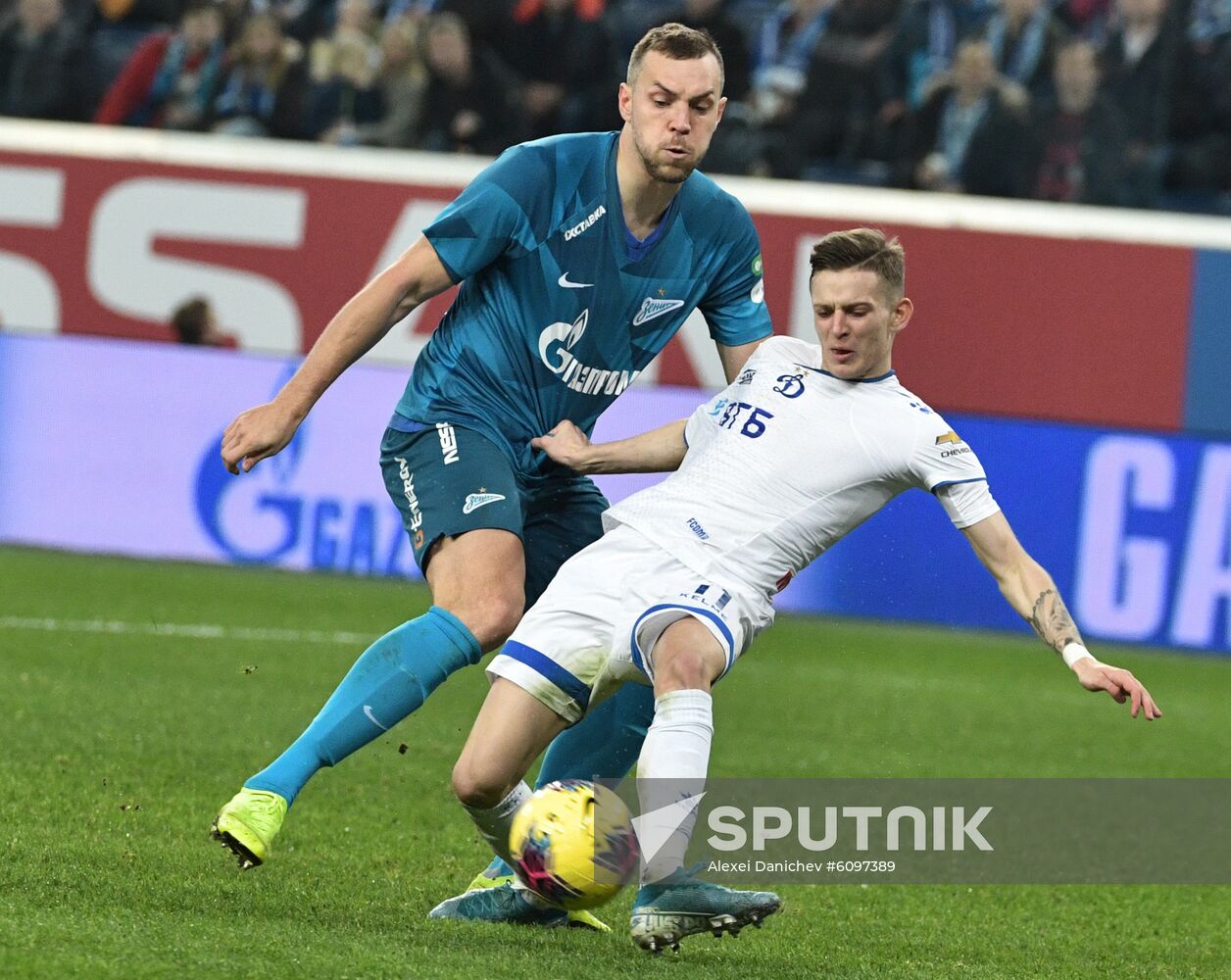 Russia Soccer Premier-League Zenit - Dynamo