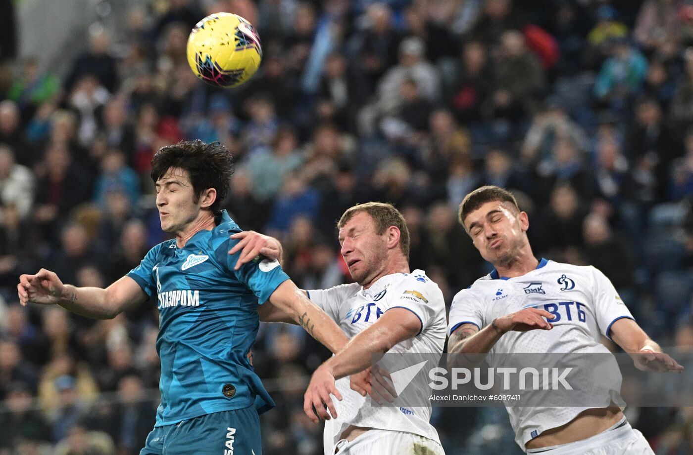 Russia Soccer Premier-League Zenit - Dynamo