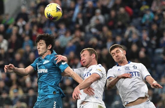 Russia Soccer Premier-League Zenit - Dynamo