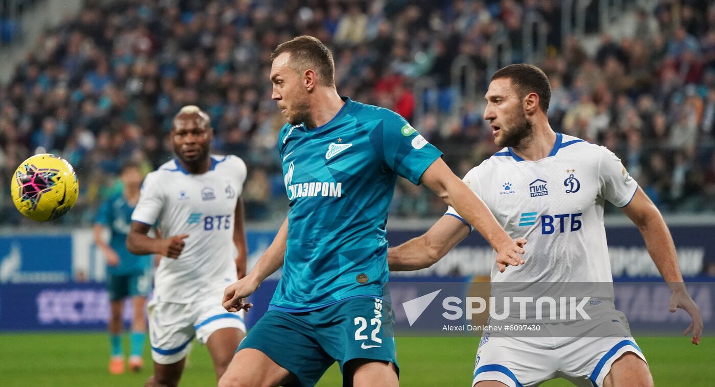 Russia Soccer Premier-League Zenit - Dynamo