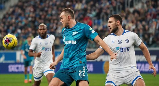 Russia Soccer Premier-League Zenit - Dynamo