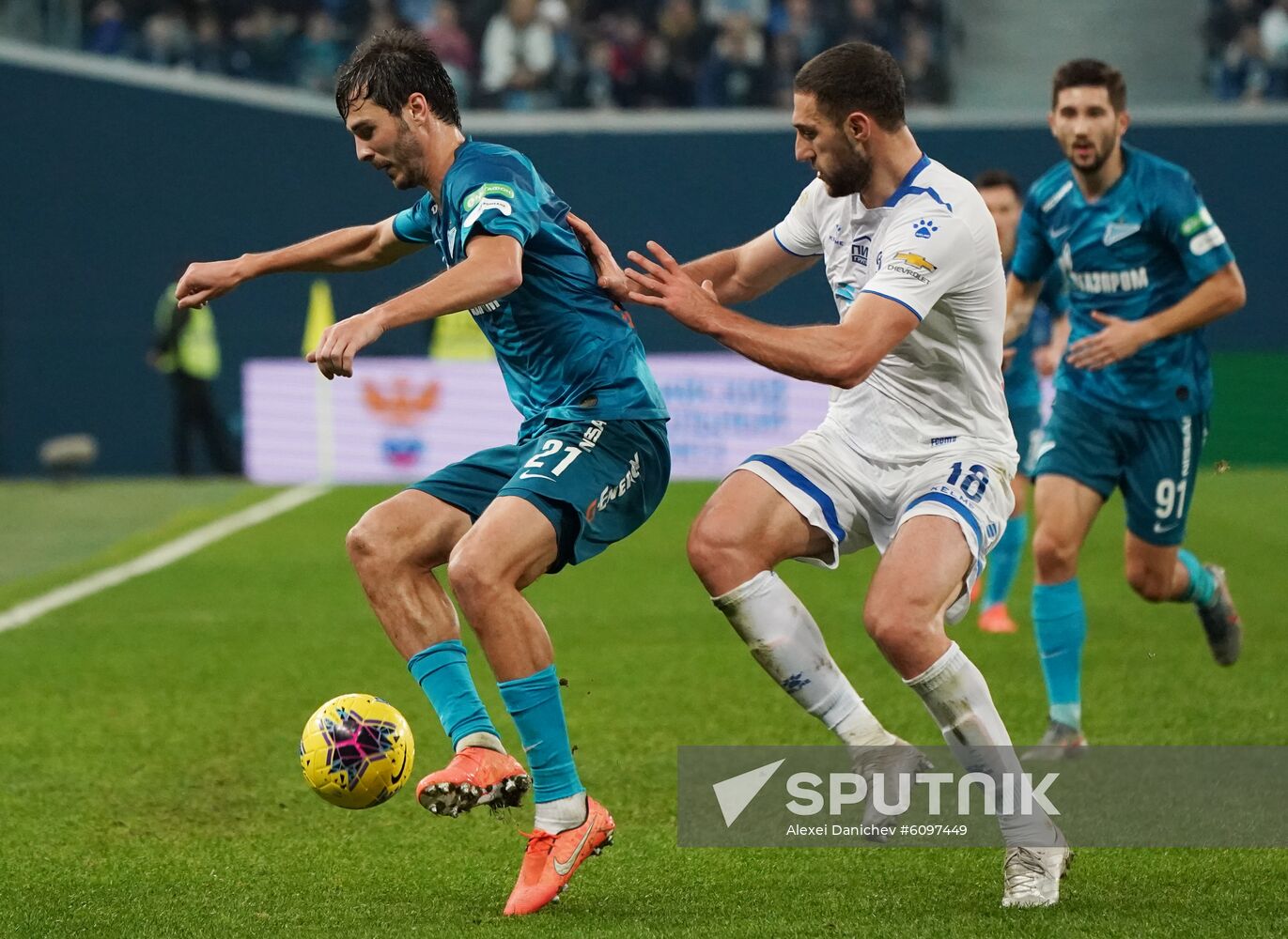 Russia Soccer Premier-League Zenit - Dynamo