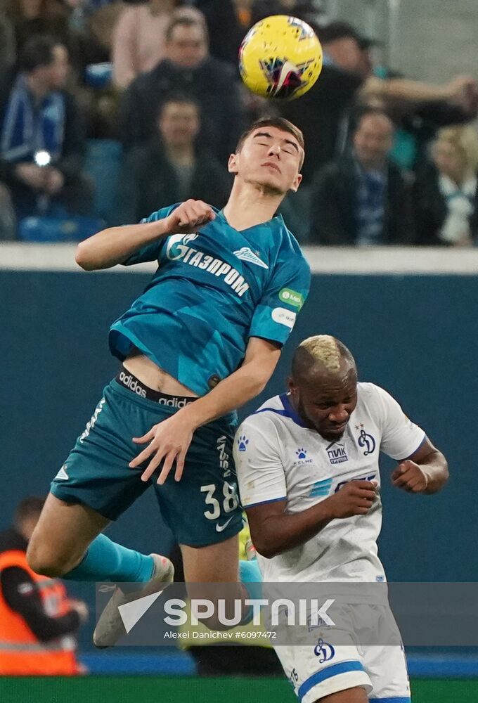 Russia Soccer Premier-League Zenit - Dynamo