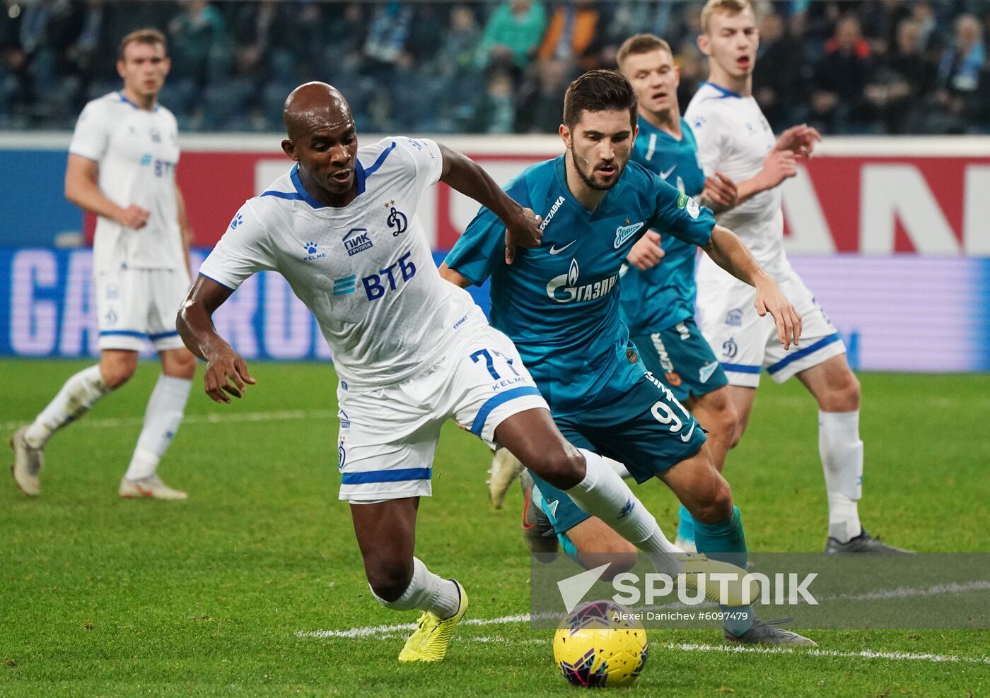 Russia Soccer Premier-League Zenit - Dynamo