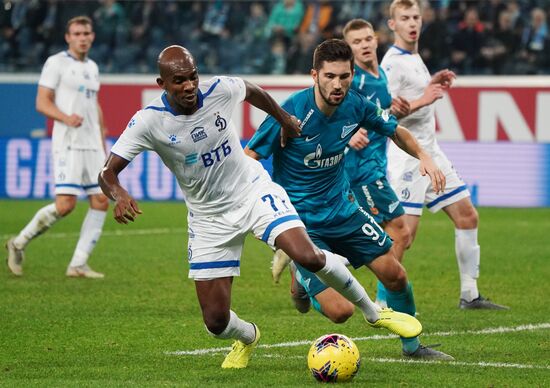 Russia Soccer Premier-League Zenit - Dynamo