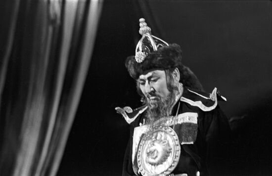 Episode from opera Enkhe-Bulat Bator